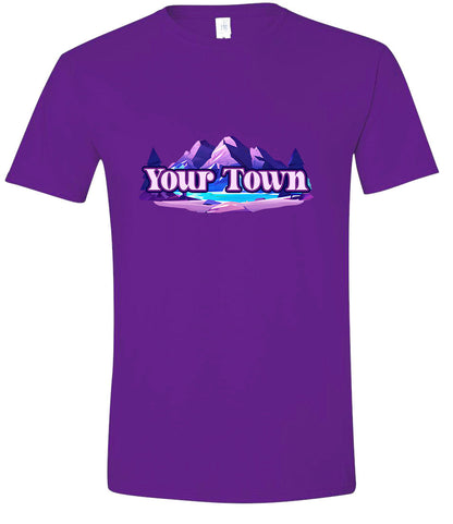 Custom Alpine Pawscape Adult Gildan Soft Shirt