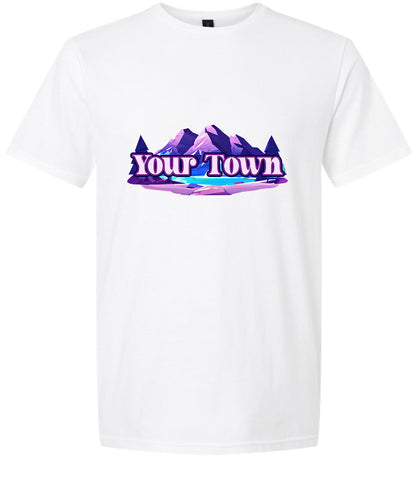 Custom Alpine Pawscape Adult Gildan Soft Shirt