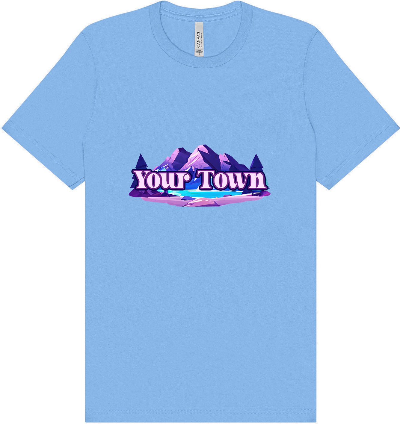 Custom Alpine Pawscape Adult Bella Canvas Shirt