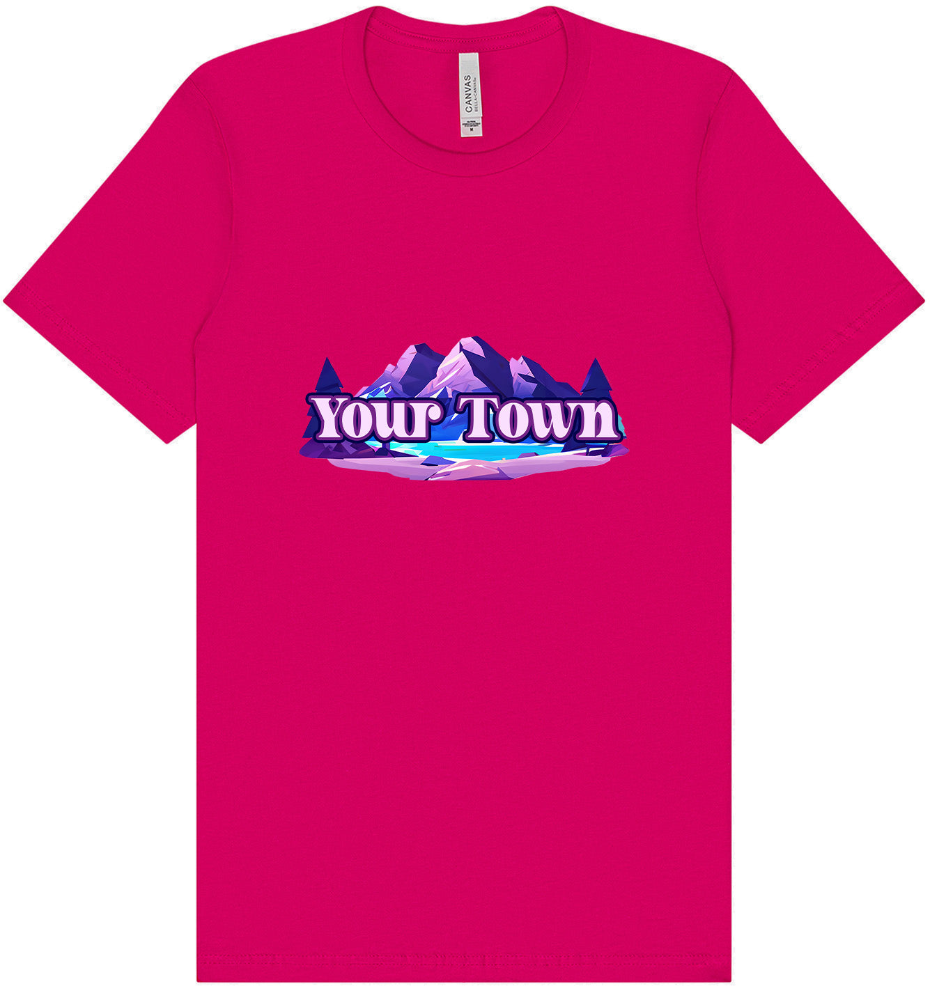 Custom Alpine Pawscape Adult Bella Canvas Shirt