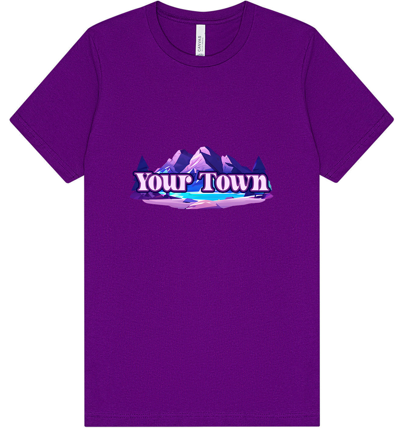 Custom Alpine Pawscape Adult Bella Canvas Shirt