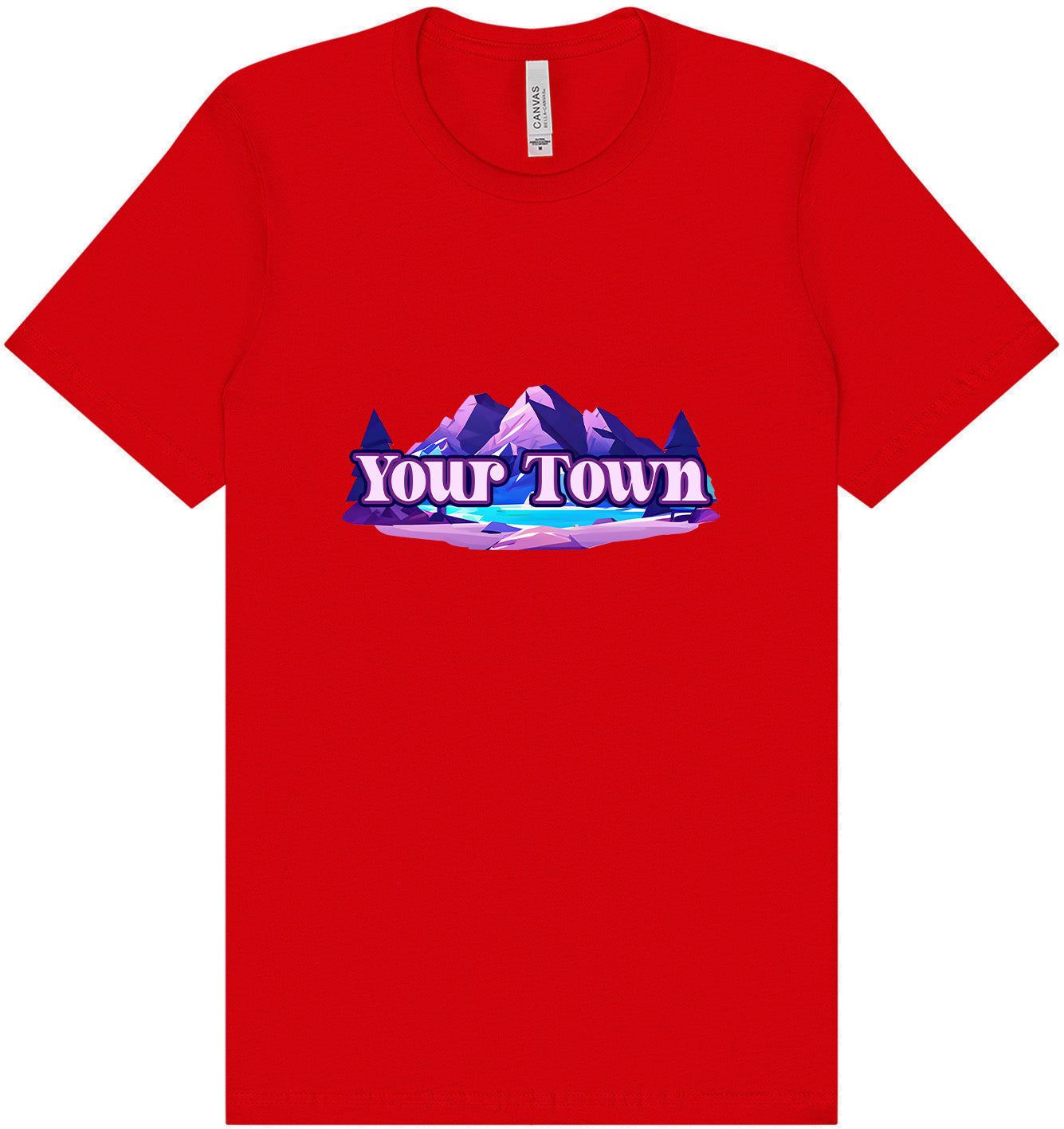 Custom Alpine Pawscape Adult Bella Canvas Shirt