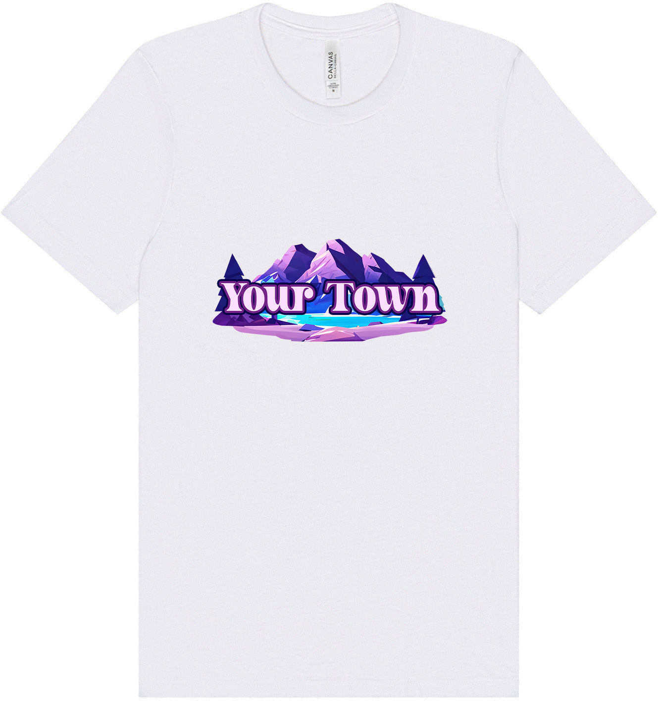 Custom Alpine Pawscape Adult Bella Canvas Shirt