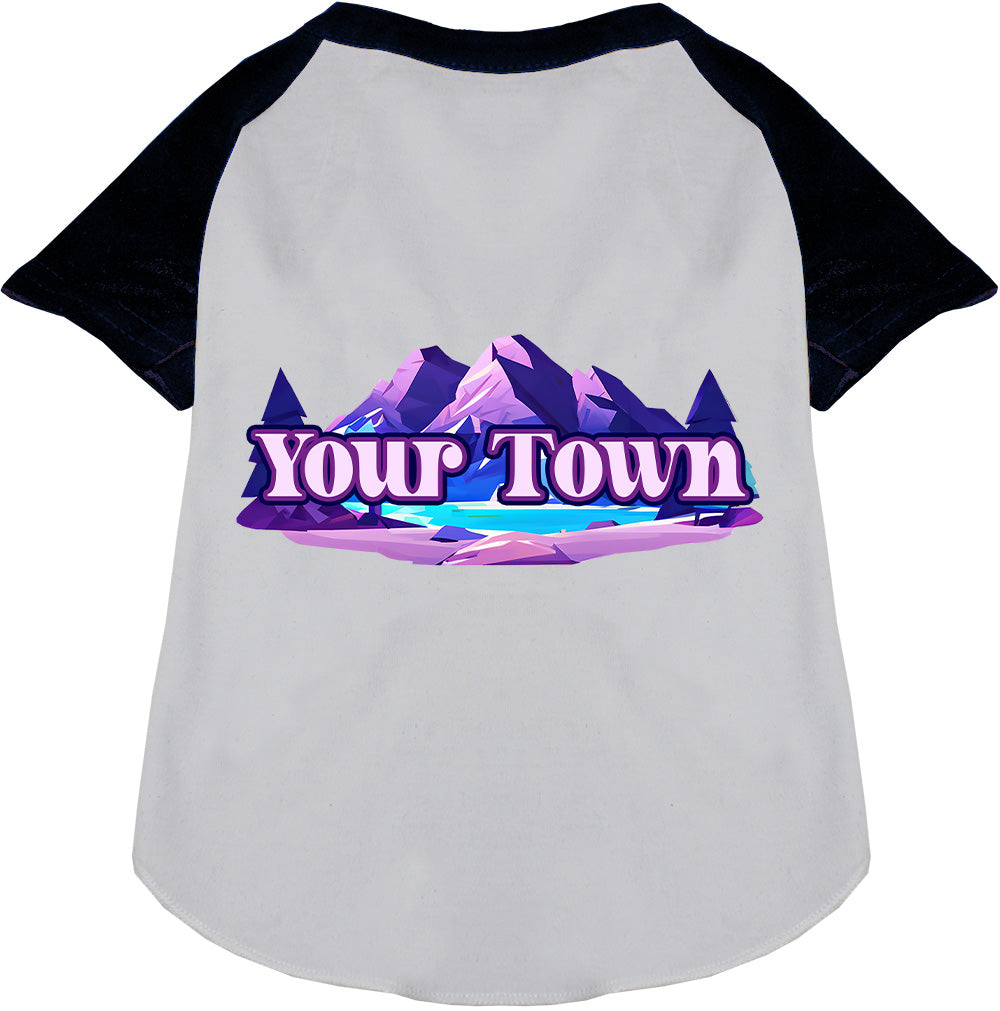 Custom Alpine Pawscape Pet Raglan Shirts