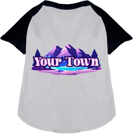 Custom Alpine Pawscape Pet Raglan Shirts