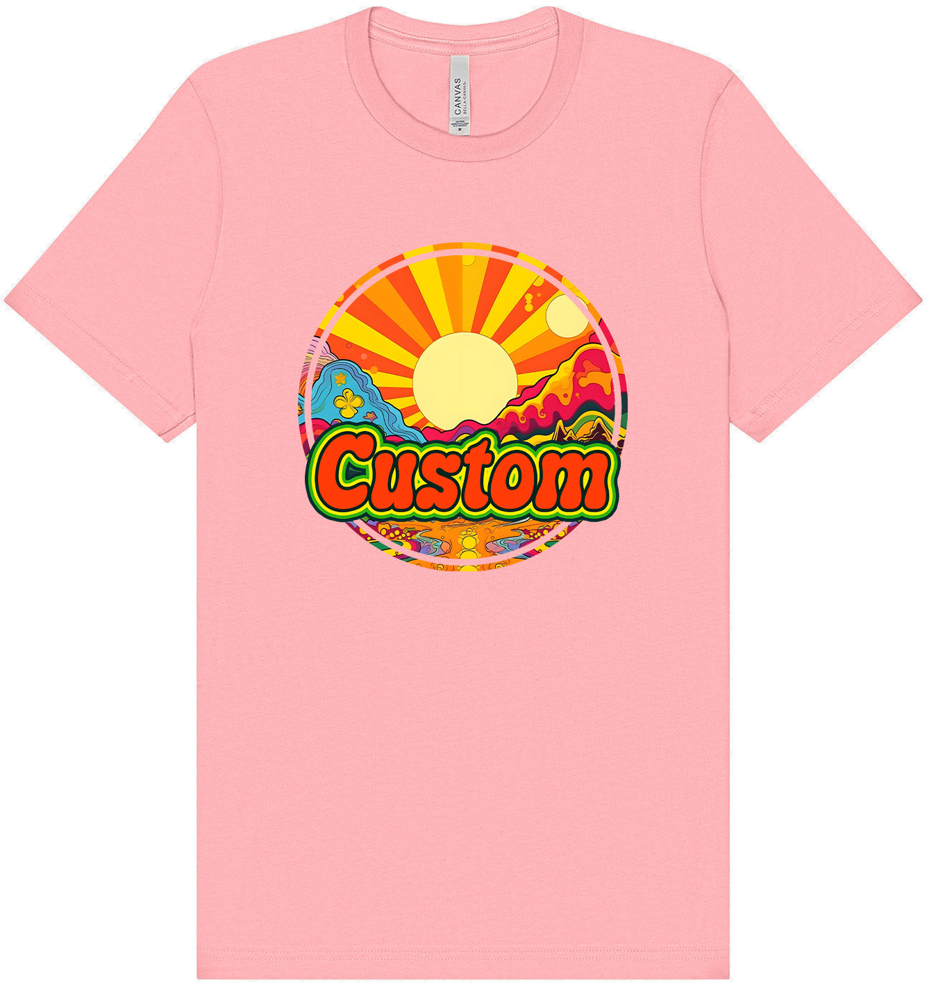 Custom Mellow Mountain Adult Bella Canvas Shirt