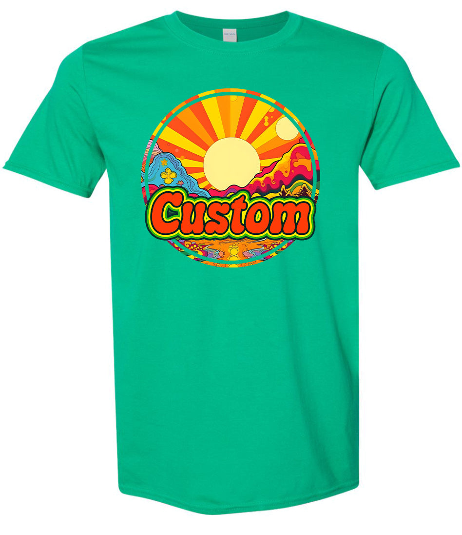 Custom Mellow Mountain Children's Gildan Soft Shirt