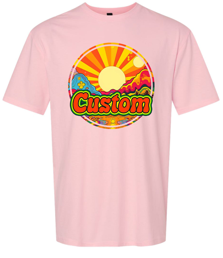 Custom Mellow Mountain Children's Gildan Soft Shirt