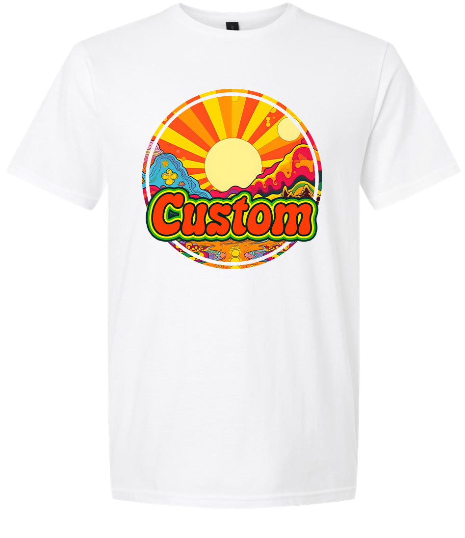 Custom Mellow Mountain Children's Gildan Soft Shirt