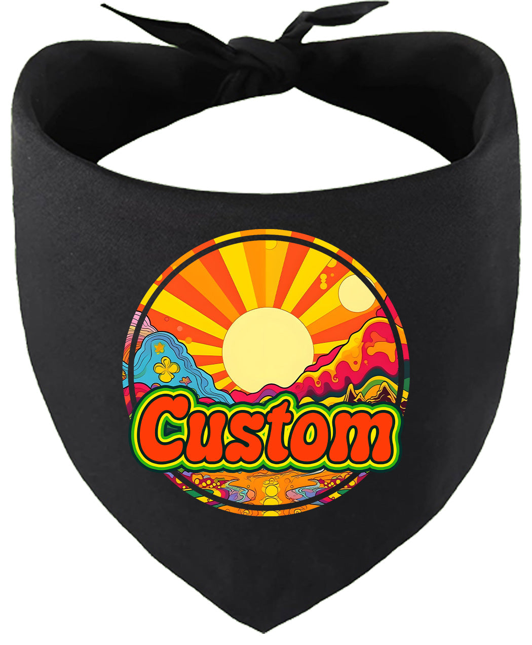 Custom Mellow Mountain Pet Bandana