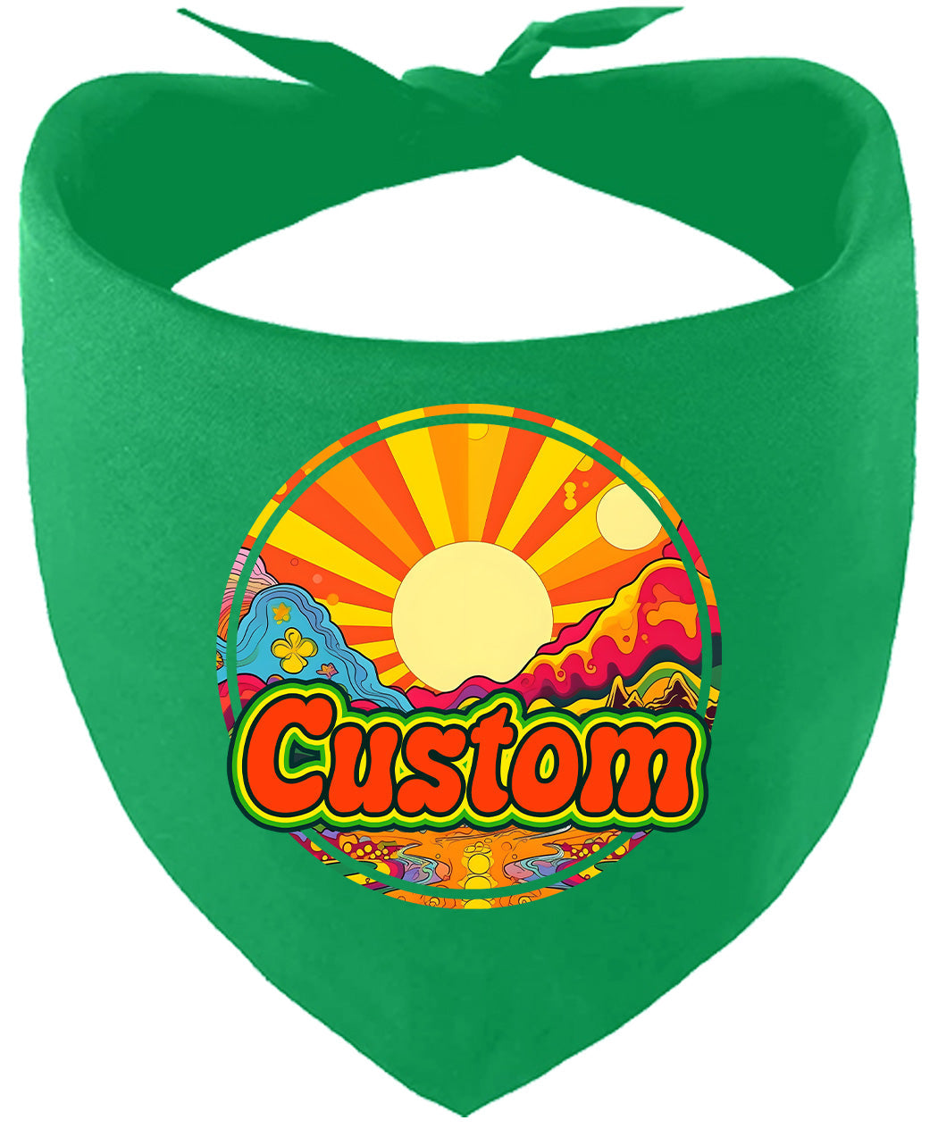 Custom Mellow Mountain Pet Bandana