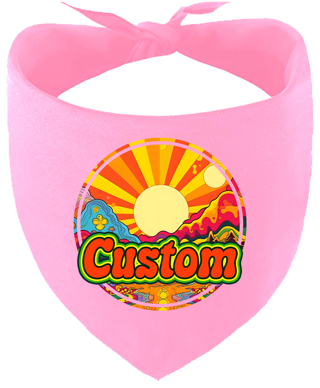 Custom Mellow Mountain Pet Bandana