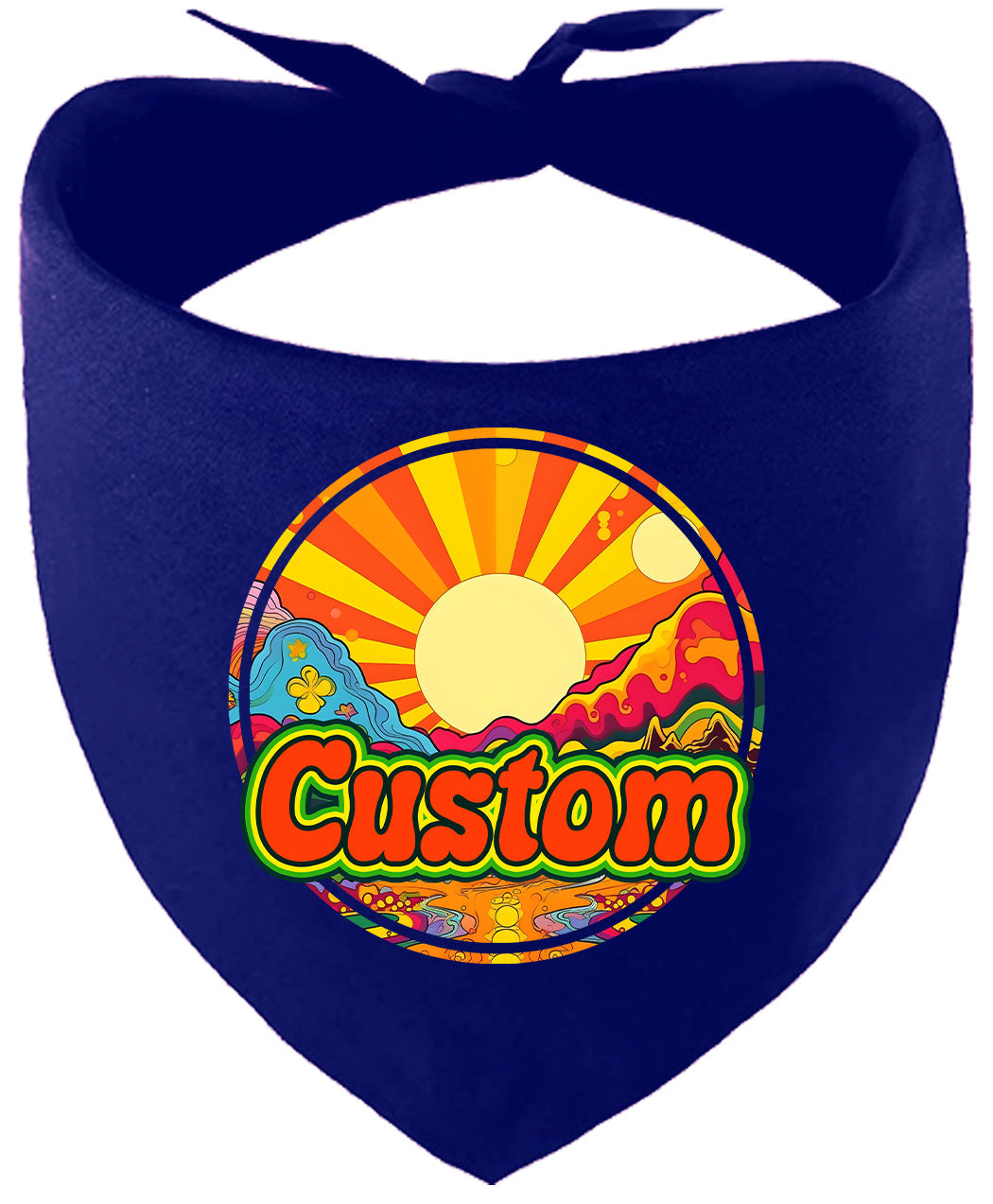 Custom Mellow Mountain Pet Bandana