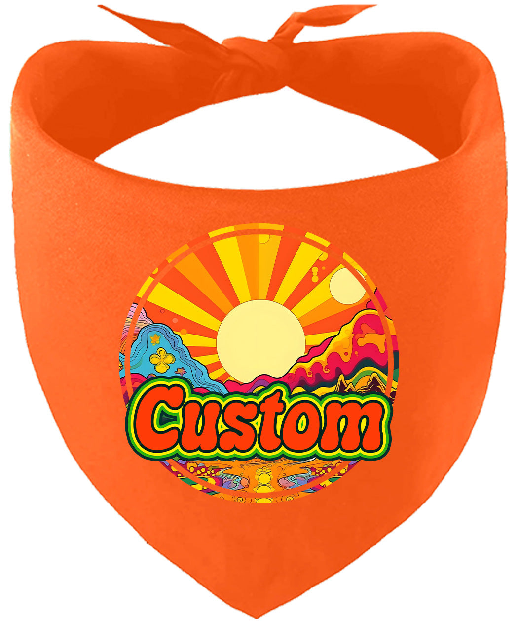Custom Mellow Mountain Pet Bandana