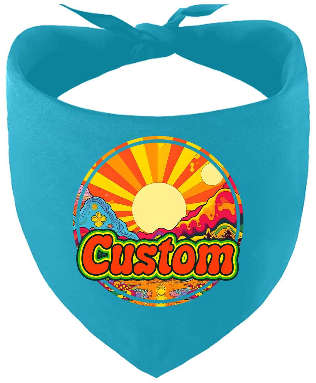 Custom Mellow Mountain Pet Bandana