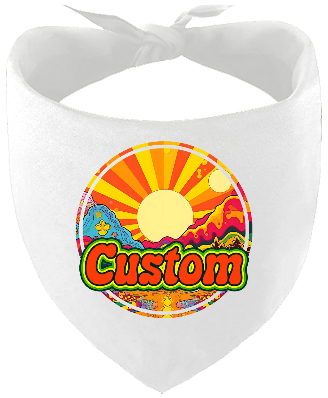 Custom Mellow Mountain Pet Bandana