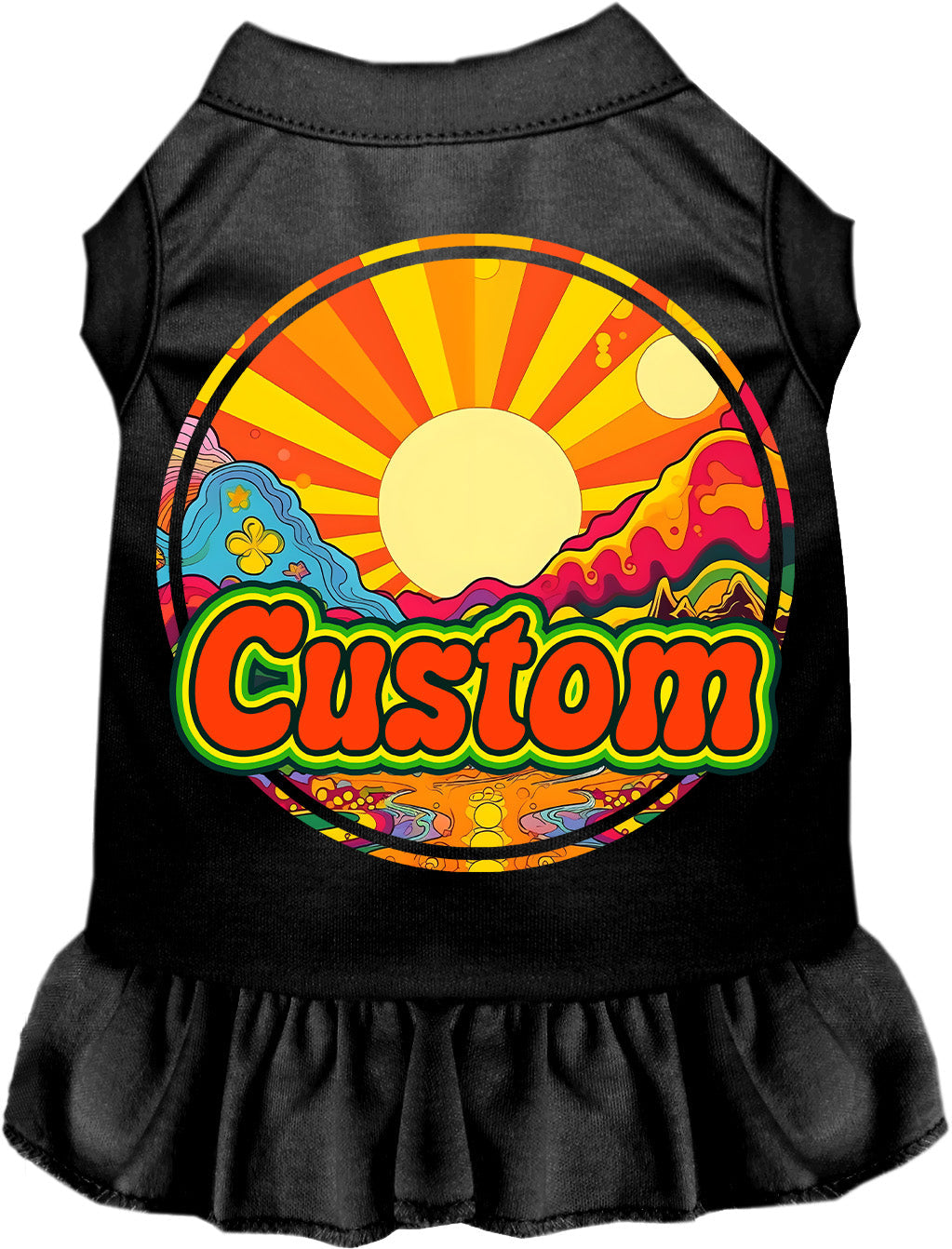 Custom Mellow Mountain Pet Dress