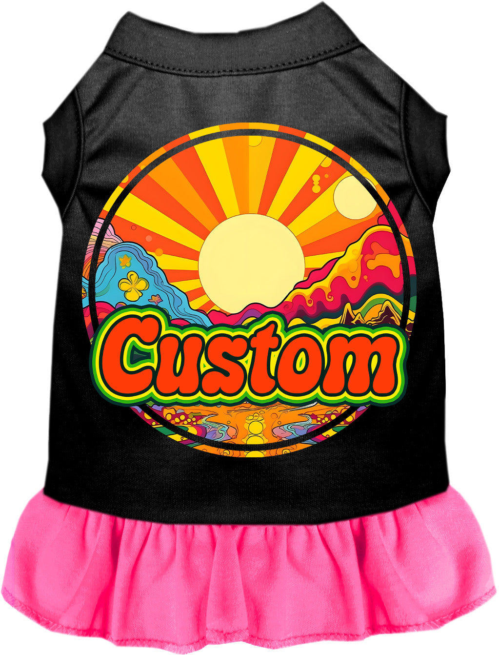 Custom Mellow Mountain Pet Dress