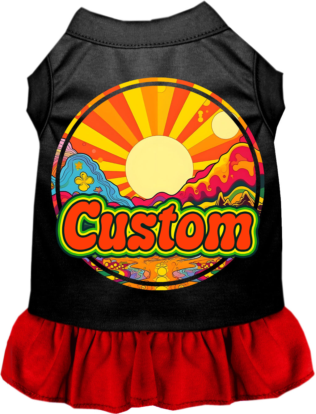Custom Mellow Mountain Pet Dress