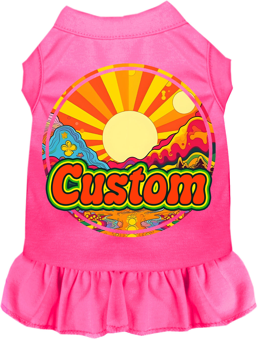 Custom Mellow Mountain Pet Dress