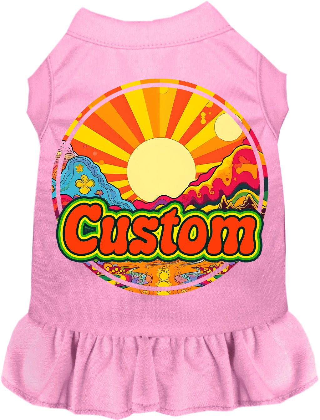 Custom Mellow Mountain Pet Dress