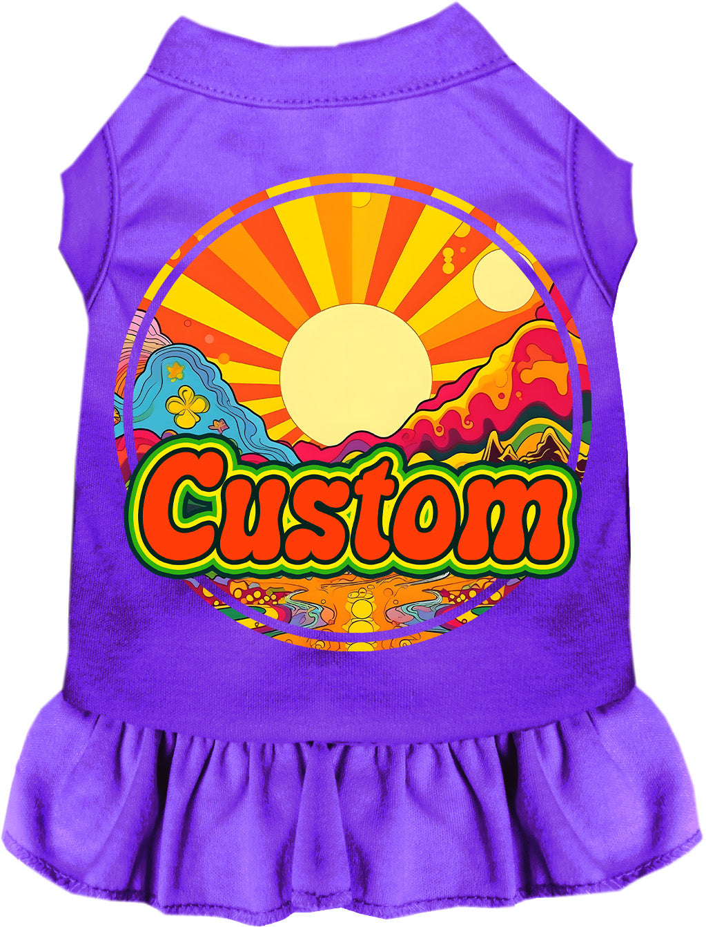 Custom Mellow Mountain Pet Dress