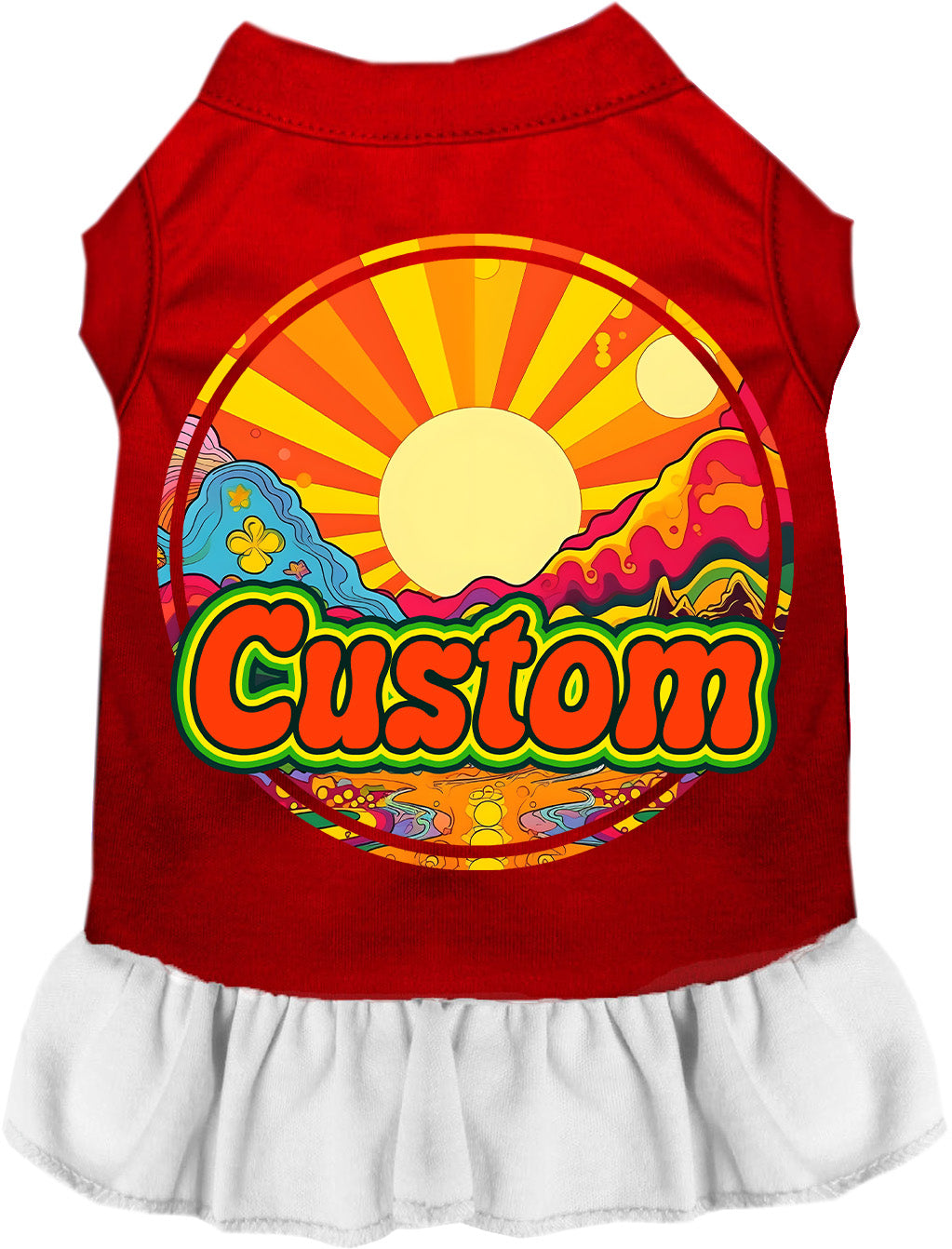 Custom Mellow Mountain Pet Dress