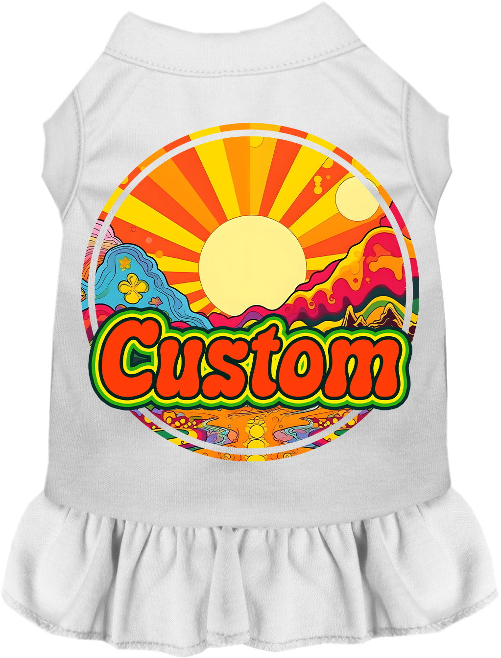 Custom Mellow Mountain Pet Dress
