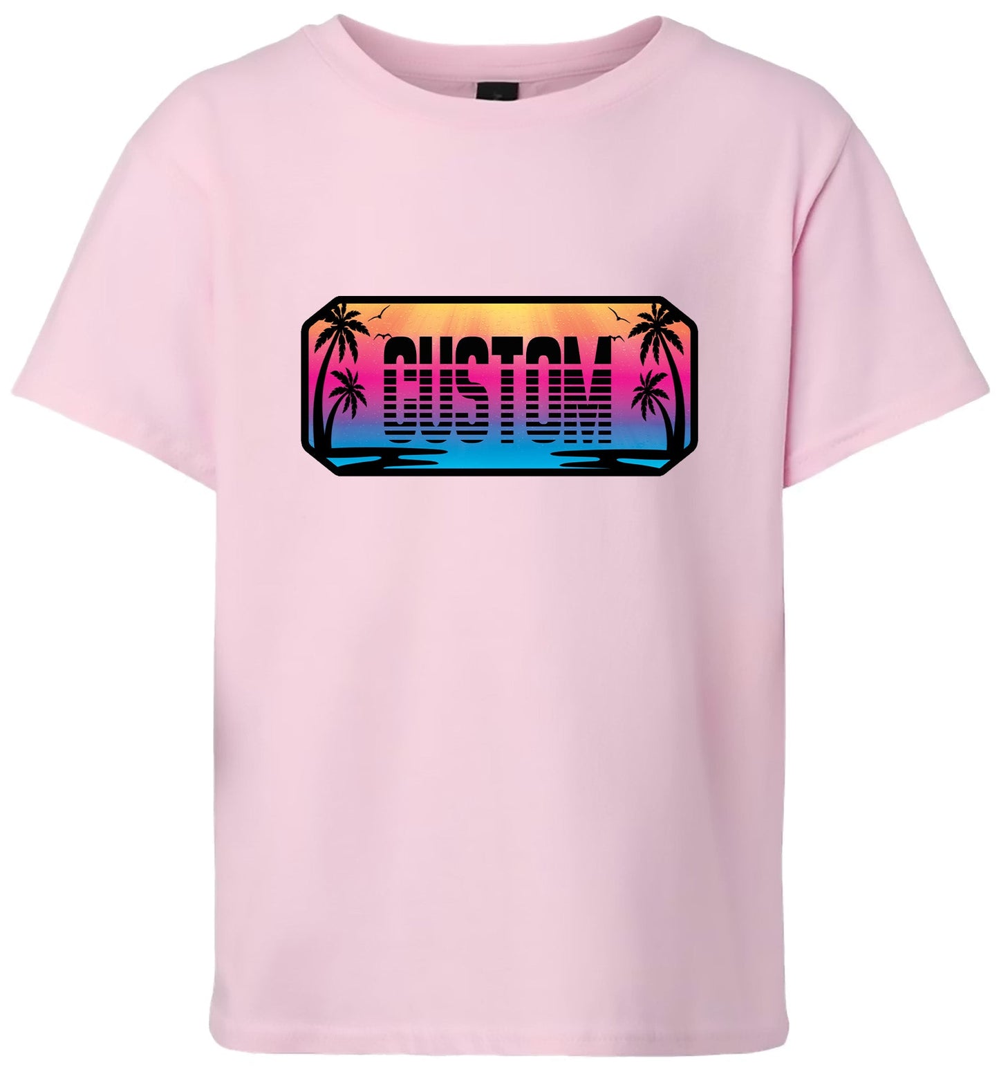Custom Beach Shades Children's Gildan Soft Shirt