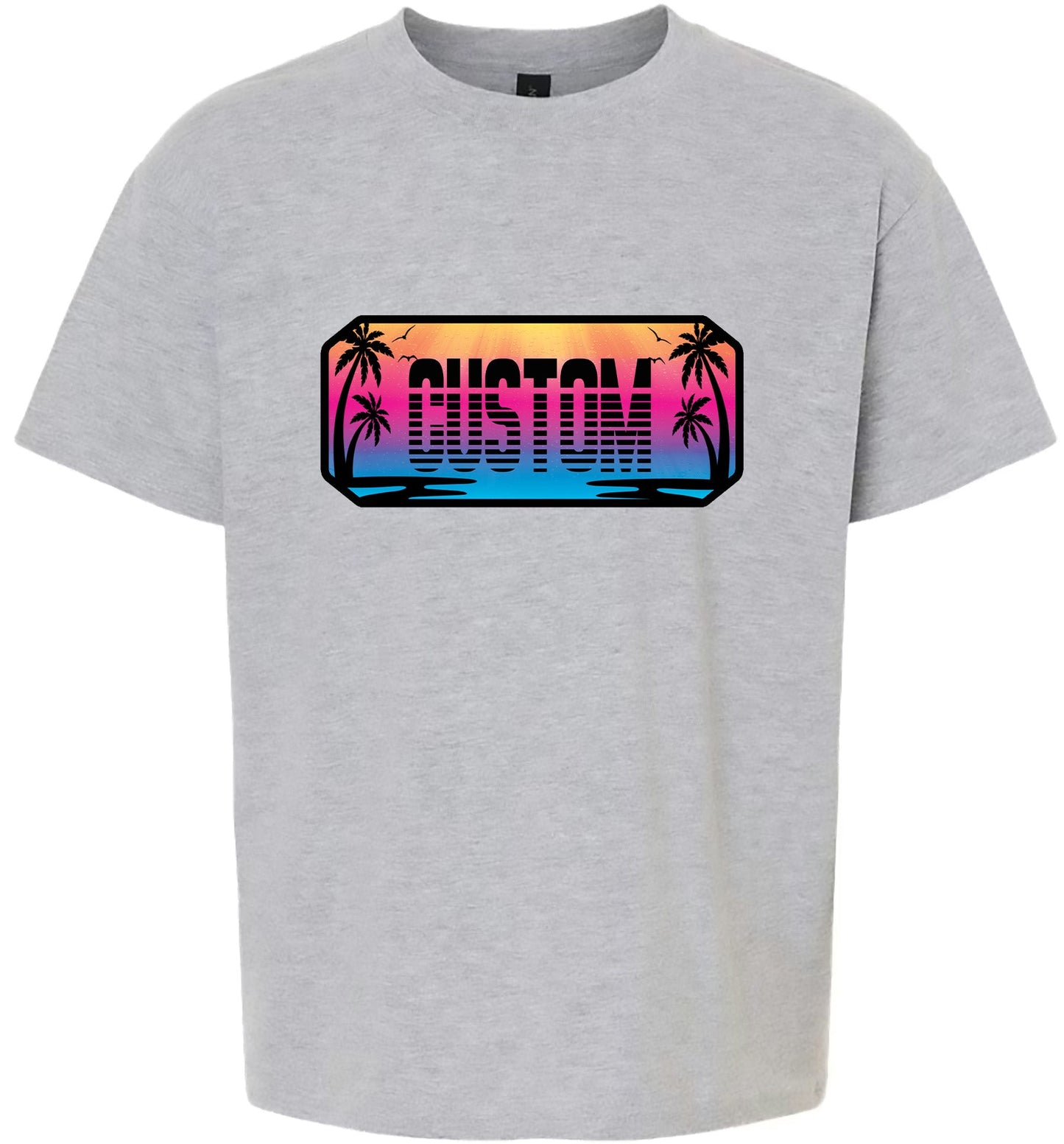 Custom Beach Shades Children's Gildan Soft Shirt