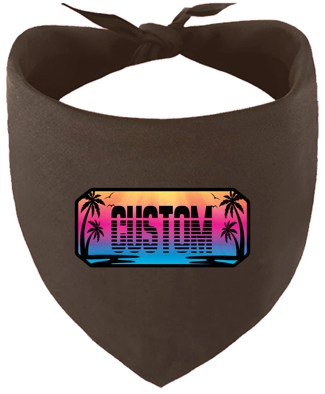 Custom Beach Shades Pet Bandana