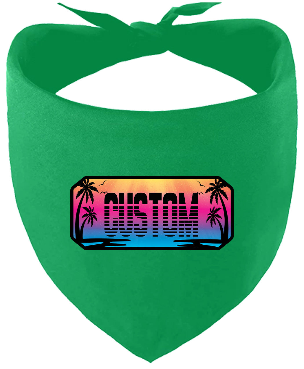 Custom Beach Shades Pet Bandana