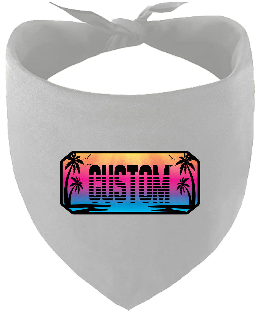 Custom Beach Shades Pet Bandana