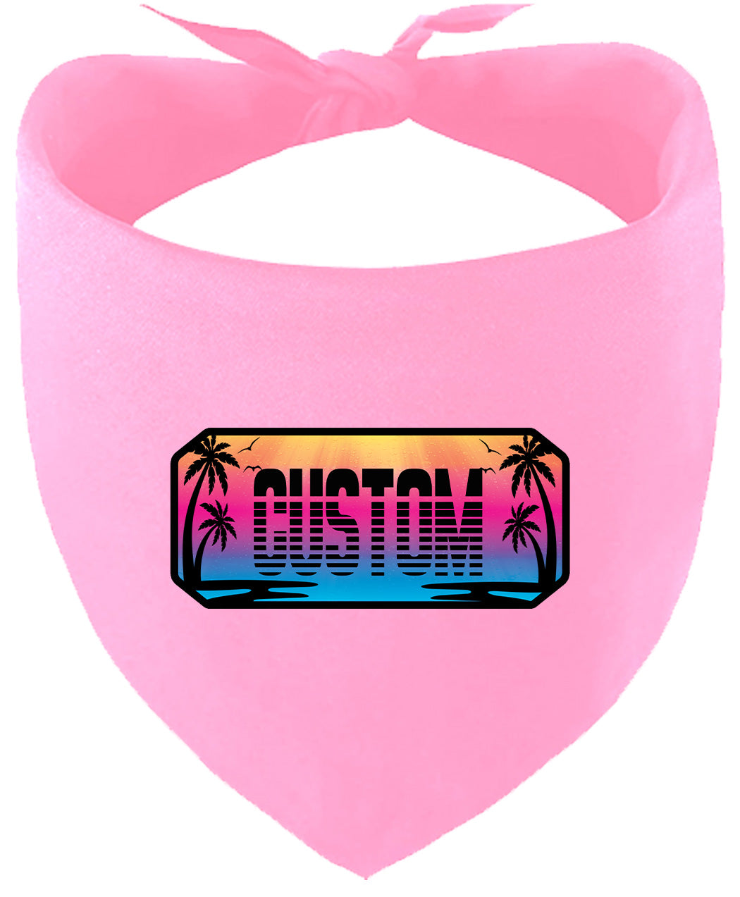 Custom Beach Shades Pet Bandana