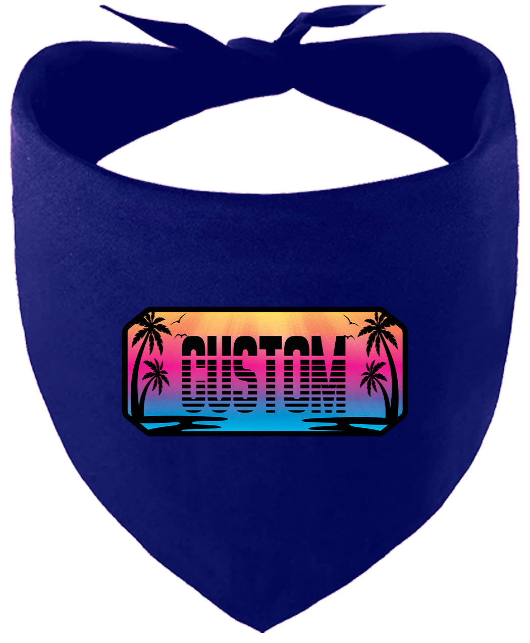 Custom Beach Shades Pet Bandana