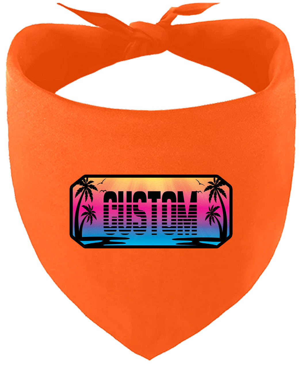 Custom Beach Shades Pet Bandana