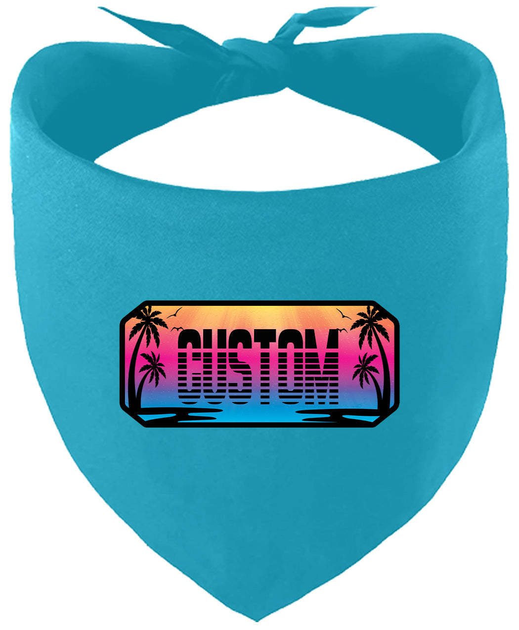 Custom Beach Shades Pet Bandana