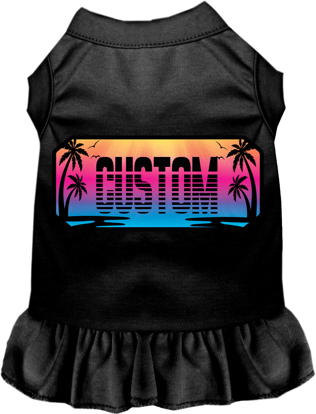 Custom Beach Shades Pet Dress