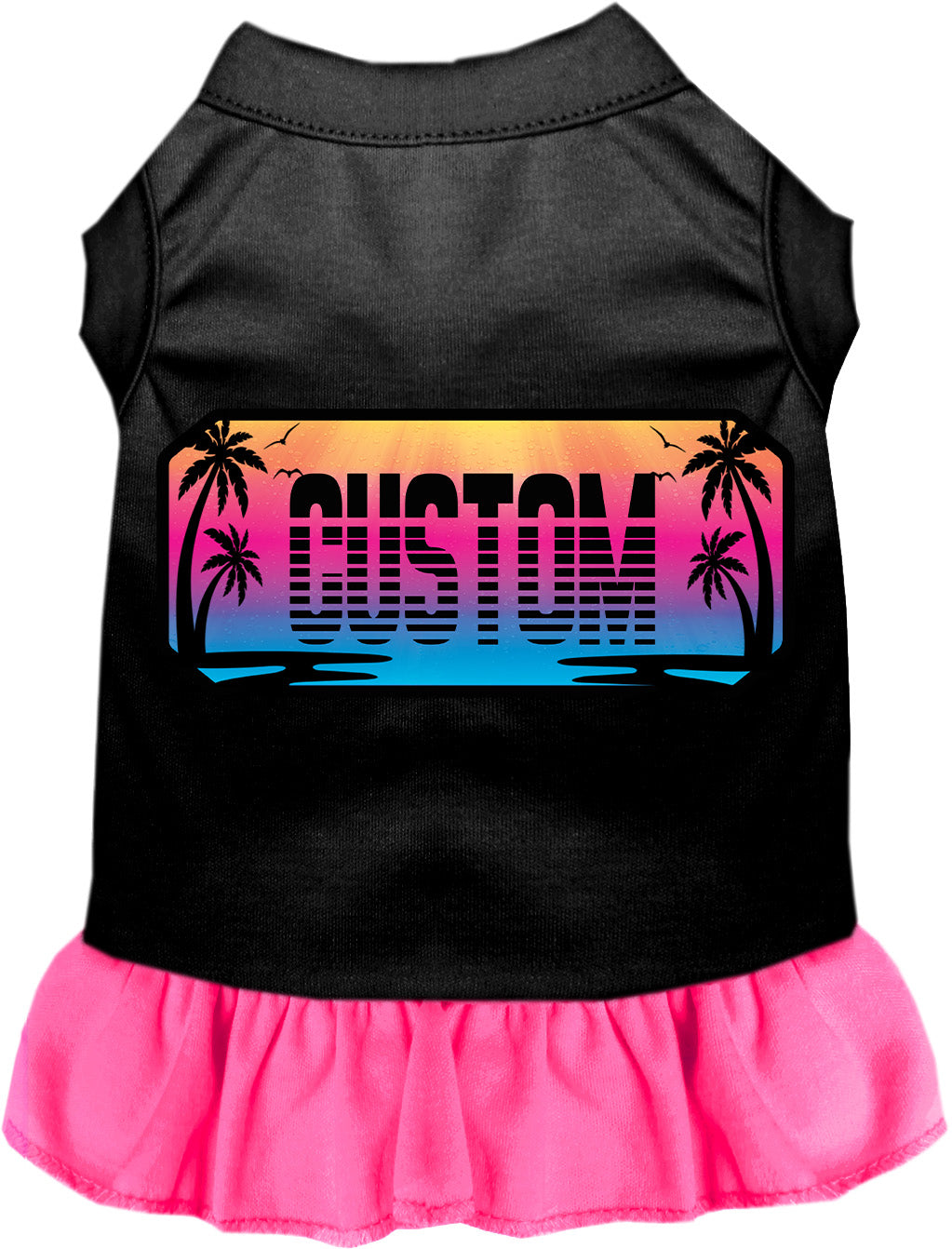 Custom Beach Shades Pet Dress