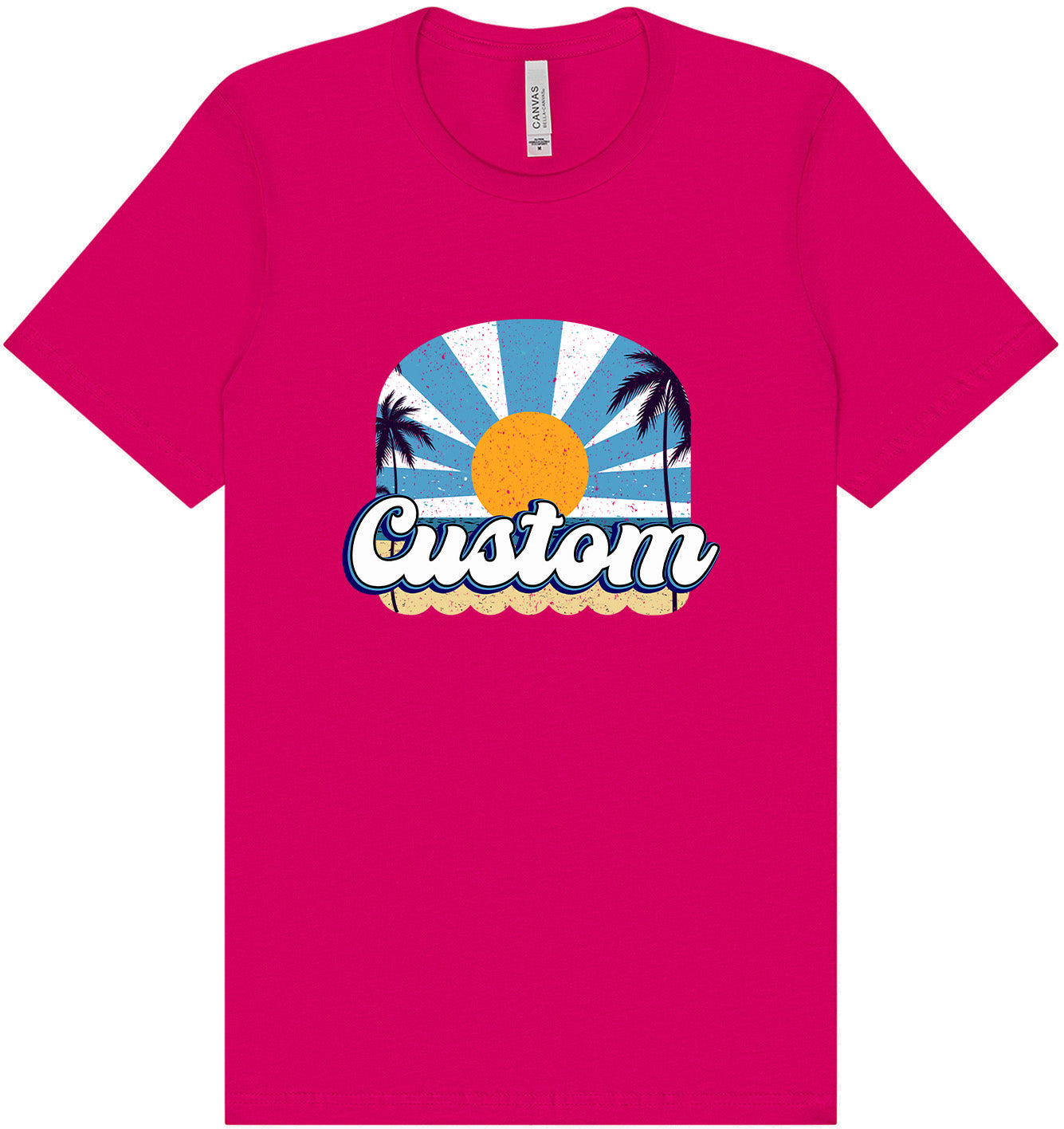 Custom Coast Adult Bella Canvas Shirt