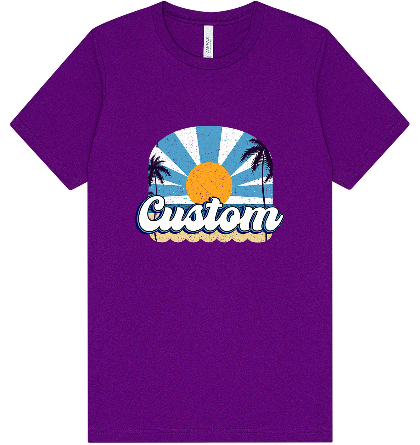 Custom Coast Adult Bella Canvas Shirt