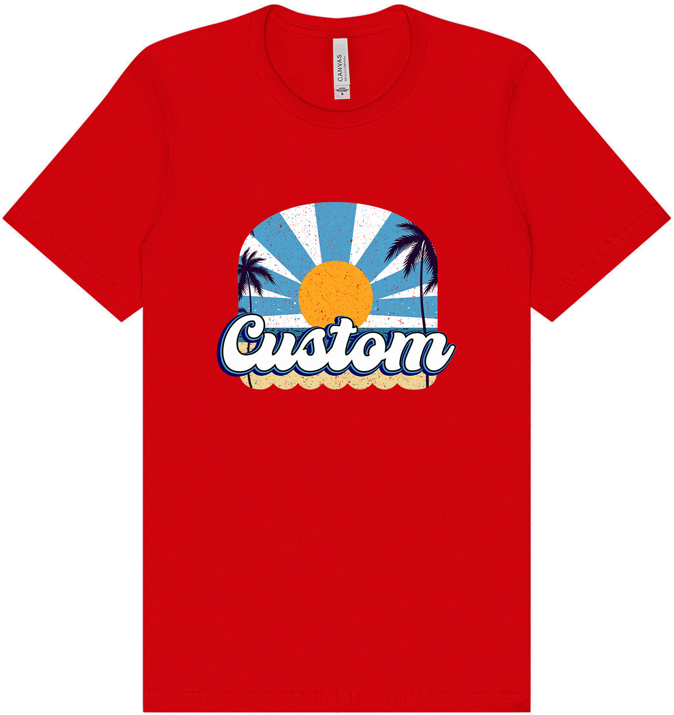 Custom Coast Adult Bella Canvas Shirt