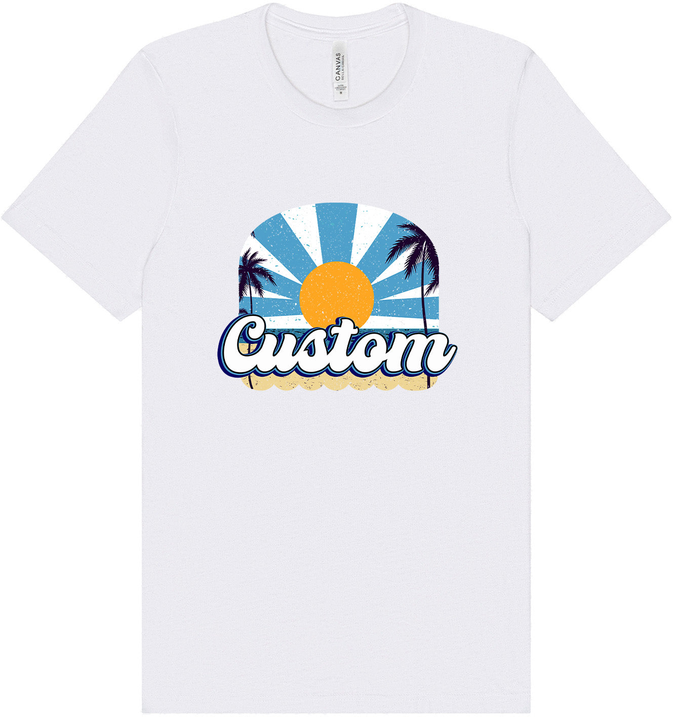 Custom Coast Adult Bella Canvas Shirt