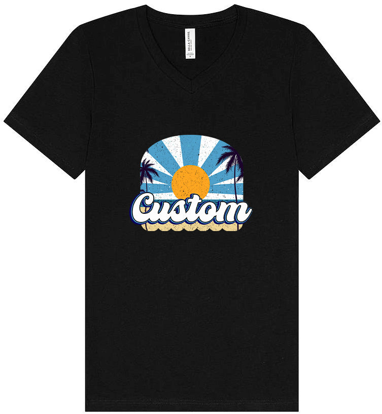 Custom Coast Unisex V-Neck Shirt