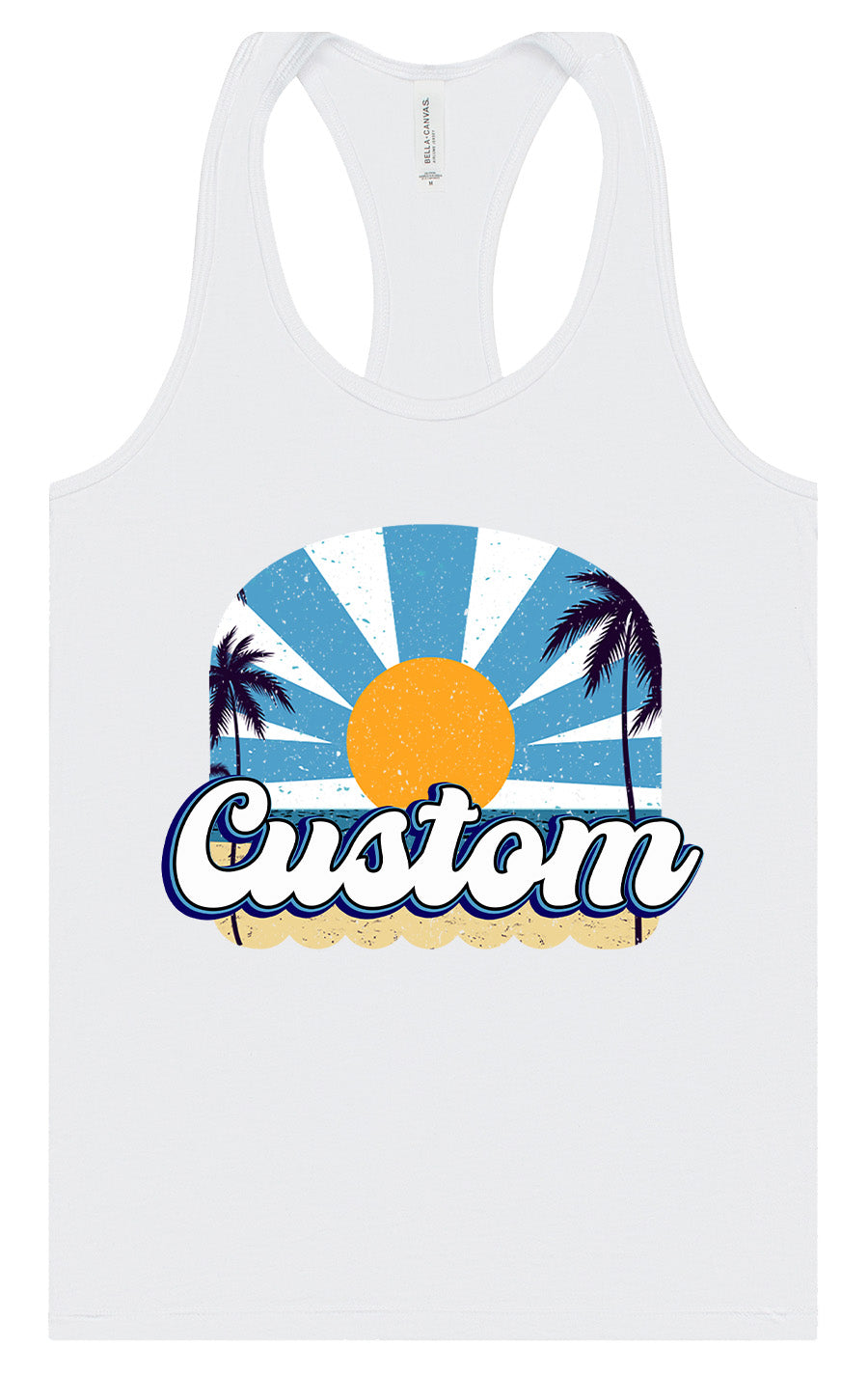 Custom Coast Women's Racerback Tank