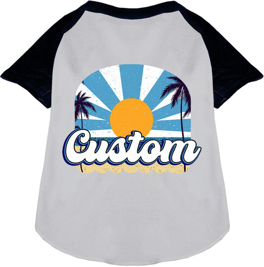 Custom Coast Pet Raglan Shirts