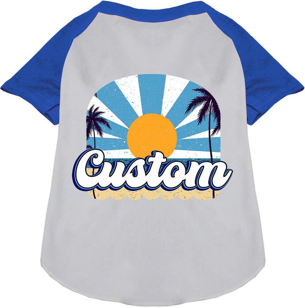 Custom Coast Pet Raglan Shirts