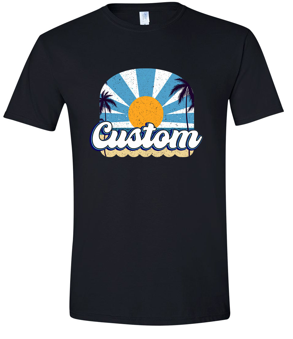 Custom Coast Adult Gildan Soft Shirt