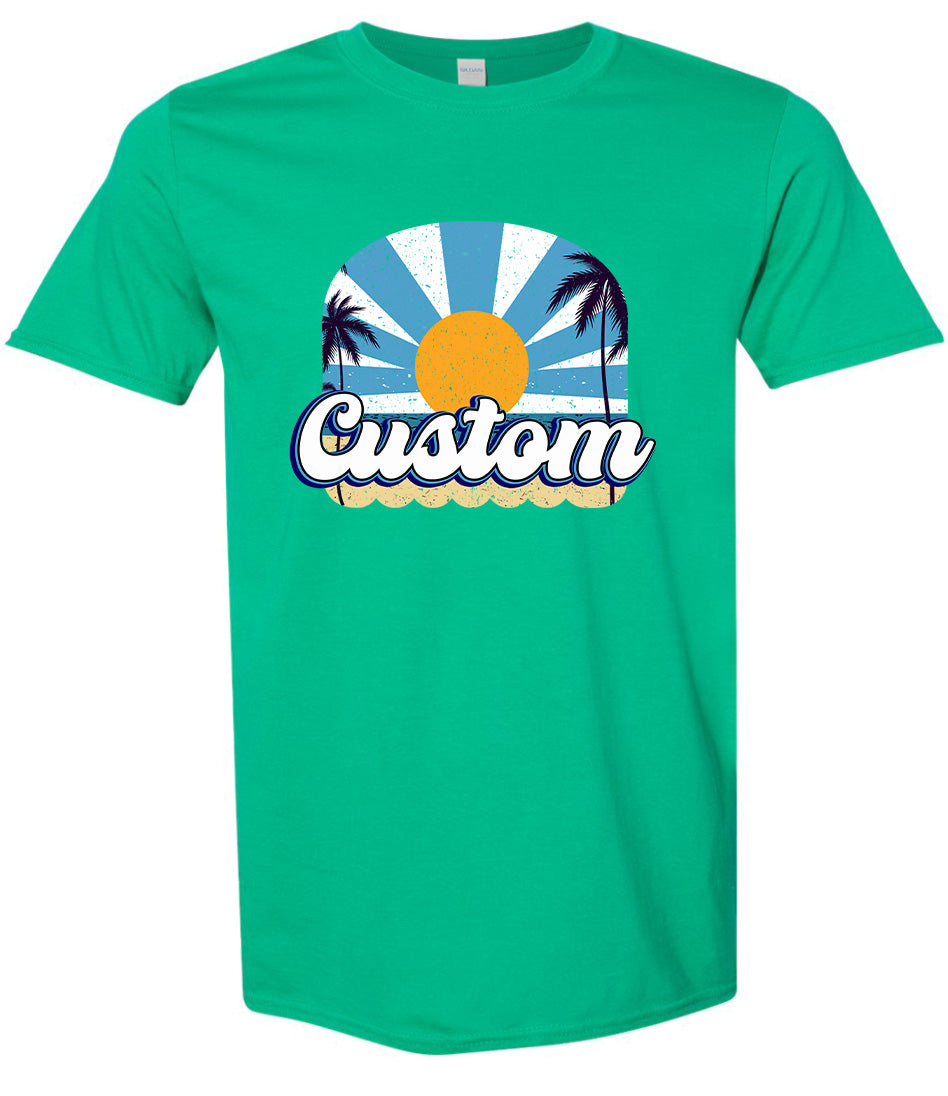 Custom Coast Adult Gildan Soft Shirt