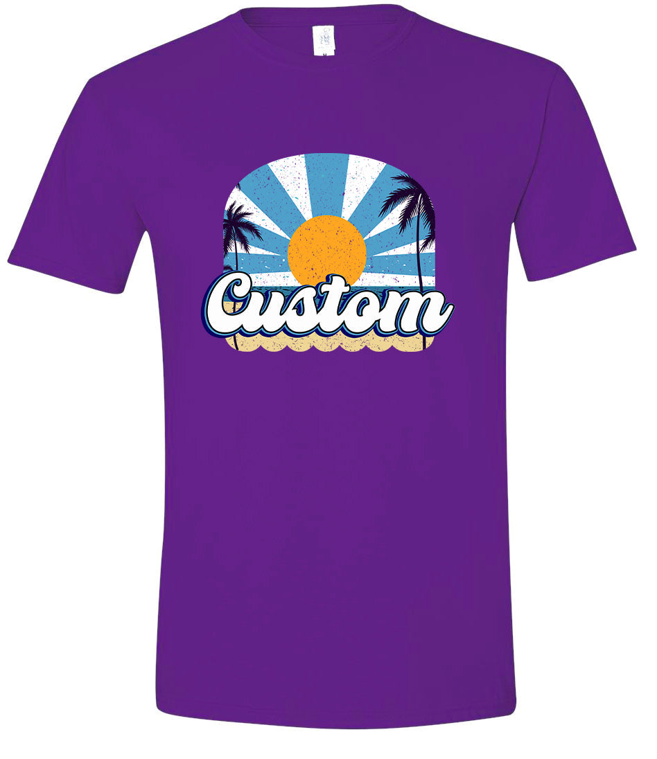 Custom Coast Adult Gildan Soft Shirt